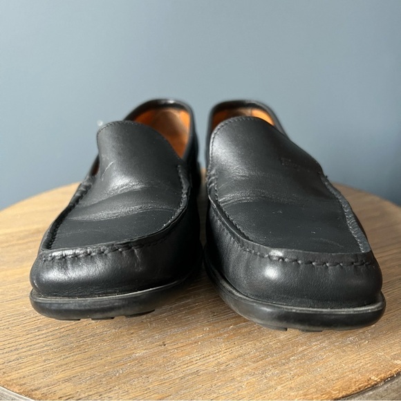 Salvatore Ferragamo Black Leather Loafers - Picture 5 of 10